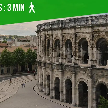 L'ideal - Centre - Climatisation - Confort Garanti Lejlighed Nîmes