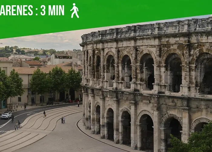 L'ideal - Centre - Climatisation - Confort Garanti Apartament Nîmes